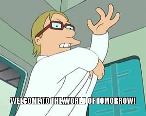 The World of Tomorrow from Futurama