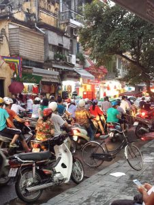 Traffic Jam in Hanoi