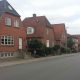 A row of houses in Middelfart Denmark